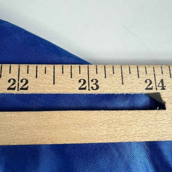 VTG 70s Kentucky Wildcats Satin Jacket Extra Large Blue Spell Out Snap Button - Picture 15 of 15